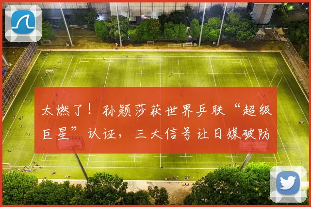 太燃了！孙颖莎获世界乒联“超级巨星”认证，三大信号让日媒破防