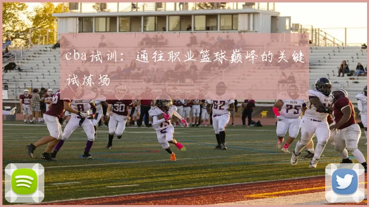 cba试训：通往职业篮球巅峰的关键试炼场